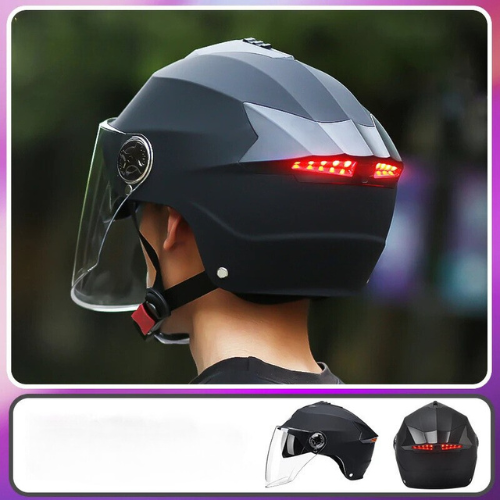 LightHelmet™ Casque avec double visière