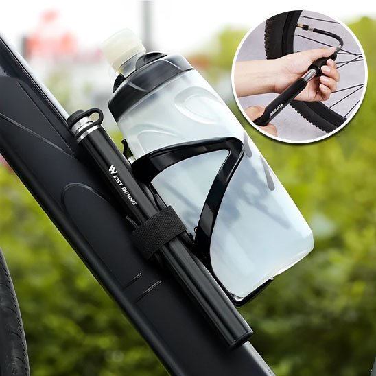 Pompe à Vélo Ultra-Compacte | AdventureGear™