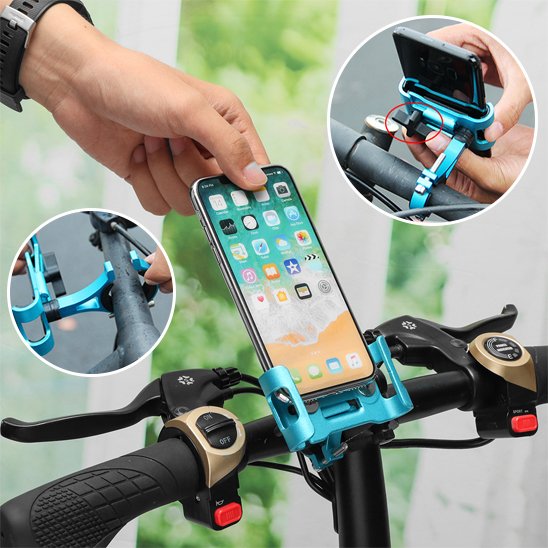 Support Téléphone Vélo 360° | RideSafe™