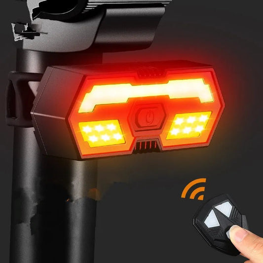 LEDBicycle™ Feu arrière de vélo, avec klaxon et Télécommande sans fil - Gear-Bike