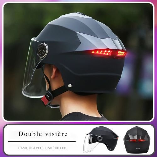 LightHelmet™ Casque avec double visière - Gear-Bike